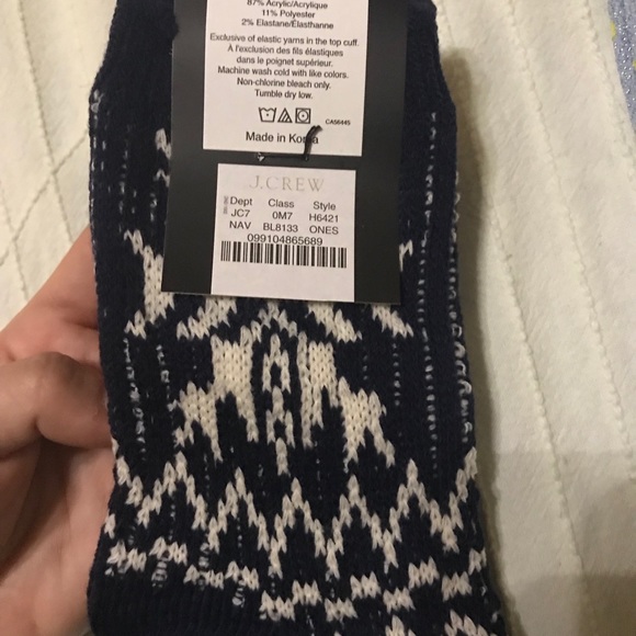 Bundle of 4 J.Crew Socks Womens One Size NWT - Picture 6 of 6